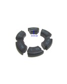 Royal Enfield 6Pcs Cush Rubbers Rear Wheel Early Models