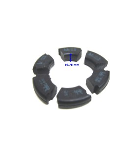 Royal Enfield 6Pcs Cush Rubbers Rear Wheel Early Models