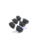Royal Enfield 6Pcs Cush Rubbers Rear Wheel Early Models