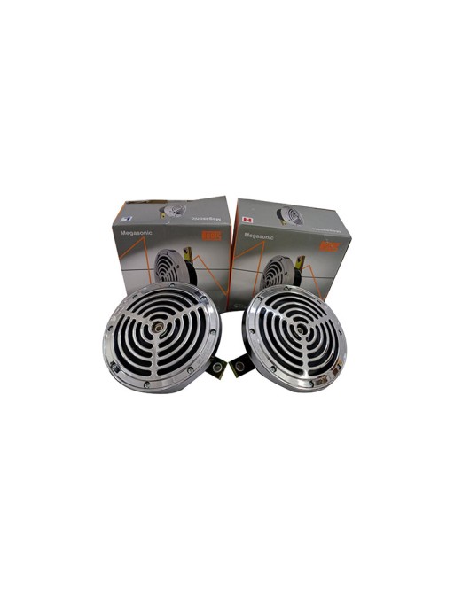 Roots Megasonic Horn High Low Tone 12V Horn Universal Fit