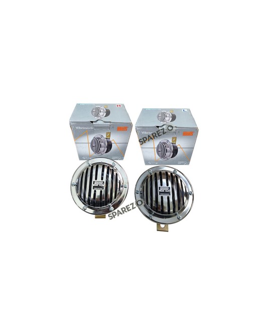Roots Vibrosonic Horn High Low Tone 12V Horn Universal Fit