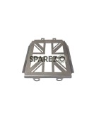 Royal Enfield Super Meteor 650 Flag Design Oil Cooler Radiator Guard Silver
