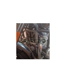 Royal Enfield Super Meteor 650 Flag Design Oil Cooler Radiator Guard Silver