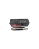 Royal Enfield Meteor 350-Hunter-Classic Reborn 350 Red Rooster Silencer Polished