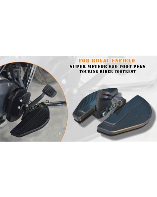 Fit For Royal Enfield Super Meteor 650 Footboard Touring Rider Footpeg