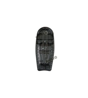 Royal Enfield GT and Interceptor 650 Leatherite Touring Dual Seat Black