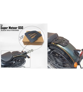 Royal Enfield Super Meteor 650 Customized Solo Finisher Black