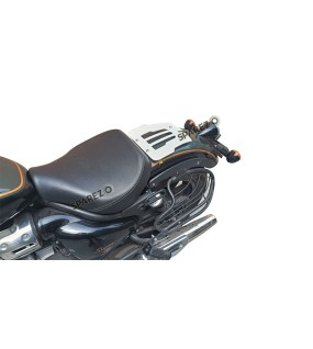 Royal Enfield Super Meteor 650 Customized Solo Finisher Off White