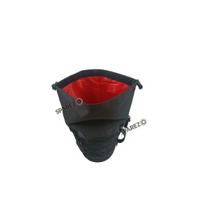 Royal Enfield Super Meteor 650 Sissy Bar Pannier Bag Black