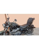 Royal Enfield Super Meteor 650 Sissy Bar Pannier Bag Black