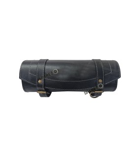 Royal Enfield Super Meteor 650 Genuine Leather Tools and Accessories Bag Black