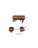 Royal Enfield Meteor and Classic Reborn 350 Big Size Tool Bag lever with Grip Brown