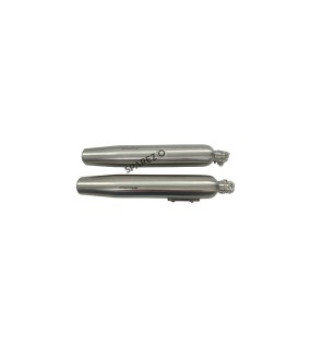 Royal Enfield Super Meteor 650 SS Powerage Exhaust Silencer Pair Matt