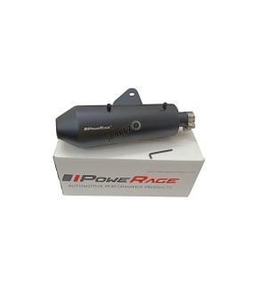 Royal Enfield Hunter 350 Powerage SS Exhaust Silencer Matt Black