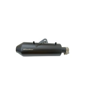 Royal Enfield Hunter 350 Powerage SS Exhaust Silencer Matt Black