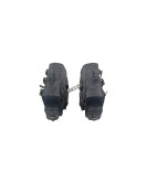For Royal Enfield Super Meteor 650 Black Pannier Bags Pair With Mountings