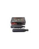 Royal Enfield Super Meteor 650 Red Rooster Astral Black Exhaust Silencer