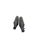 Royal Enfield Super Meteor 650 Red Rooster Astral Black Exhaust Silencer