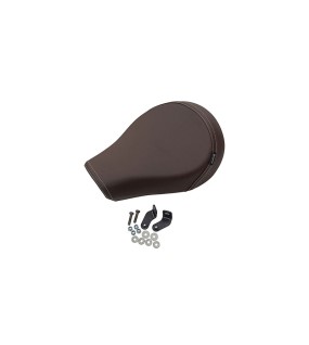 Royal Enfield Classic 350 500 Leatherite Front Low Rider Seat Brown