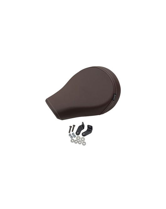 Royal Enfield Classic 350 500 Leatherite Front Low Rider Seat Brown