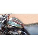 For Royal Enfield Super Meteor 650 Fuel Gas Tank Belt Brown