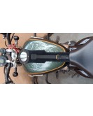For Royal Enfield Super Meteor 650 Fuel Gas Tank Belt Black