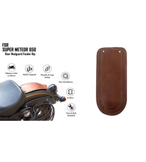For Royal Enfield Super Meteor 650 Tan Brown Rear Mudguard Fender Bip