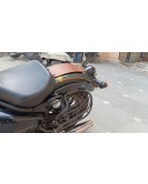 For Royal Enfield Super Meteor 650 Tan Brown Rear Mudguard Fender Bip