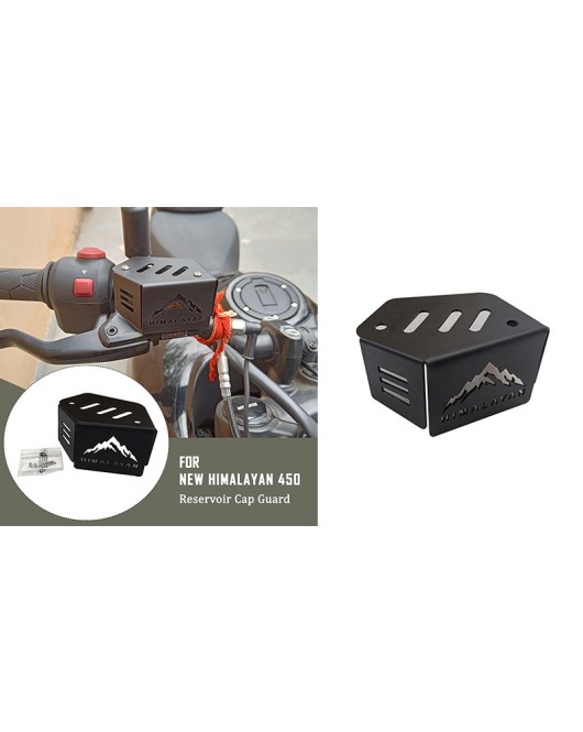 For Royal Enfield New Himalayan 450 SS Reservoir Cap Guard Black