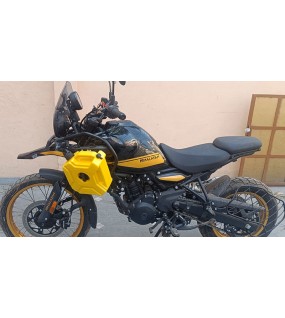 For Royal Enfield New Himalayan 450 RH-LH Yellow Jerry Can Pair with Mount
