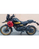 For Royal Enfield New Himalayan 450 RH-LH Red Jerry Can Pair with Mount