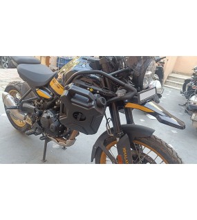 For Royal Enfield New Himalayan 450 RH-LH Black Jerry Can Pair with Mount