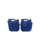 For Royal Enfield New Himalayan 450 RH-LH Blue Jerry Can Pair with Mount