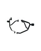 For Royal Enfield New Himalayan 450 Engine Guard with Sliders Black