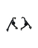 For Royal Enfield New Himalayan 450 Engine Guard with Sliders Black