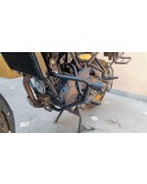 For Royal Enfield New Himalayan 450 Engine Guard with Sliders Black