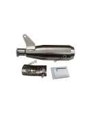 Fit For Royal Enfield New Himalayan 450 AEW SS Matt Finish Exhaust Silencer