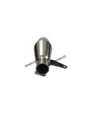 Fit For Royal Enfield New Himalayan 450 AEW SS Matt Finish Exhaust Silencer