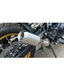 Fit For Royal Enfield New Himalayan 450 AEW SS Matt Finish Exhaust Silencer
