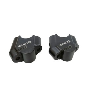 Fit For Royal Enfield New Himalayan 450 Handlebar Risers Pair Black