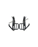 Fit For Royal Enfield New Himalayan 450 Canvas Pannier Black Bags with Mounting