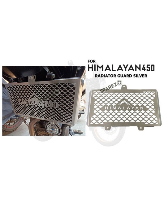 Fit For Royal Enfield New Himalayan 450 Oil Cooler Radiator Guard Silver