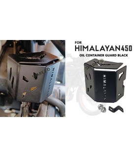 Fit For Royal Enfield New Himalayan 450 Oil Container Guard Black