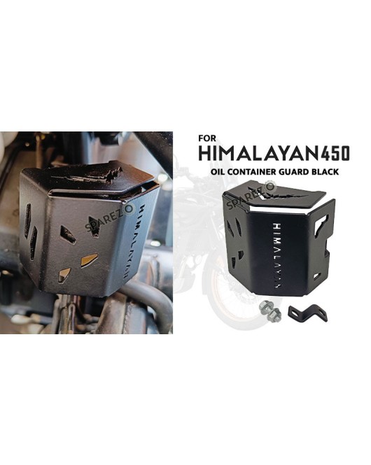 Fit For Royal Enfield New Himalayan 450 Oil Container Guard Black