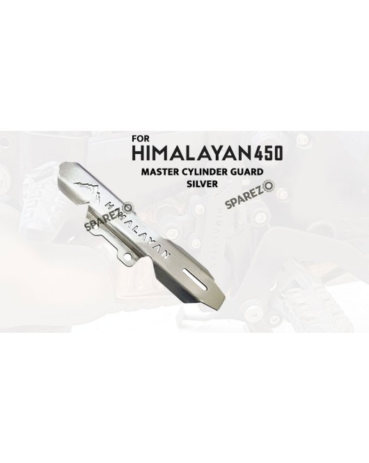 For Royal Enfield New Himalayan 450 Master Cylinder Guard Silver