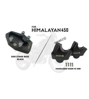 Fit For  Royal Enfield Himalayan 450 Risers and Side Stand Extender Accessories