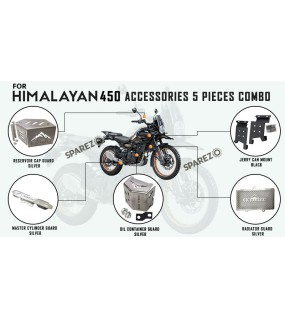 Royal Enfield 5 Pcs Accessories Combo Pack CP-2 Himalayan 450