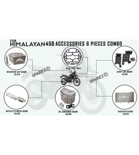 Royal Enfield 6 Pcs Accessories Combo Pack CP-1 Himalayan 450