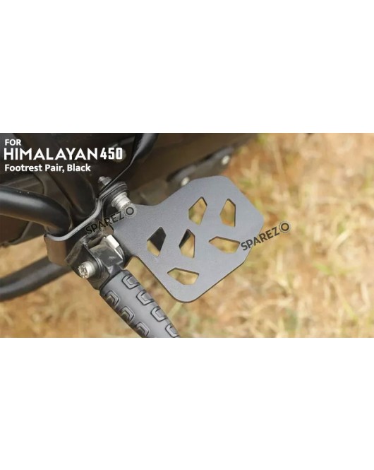 Fit For Royal Enfield New Himalayan 450 Footrest Pair Black