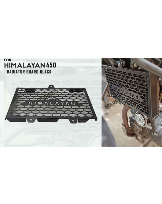 Fit For Royal Enfield New Himalayan 450 Steel Radiator Guard Black